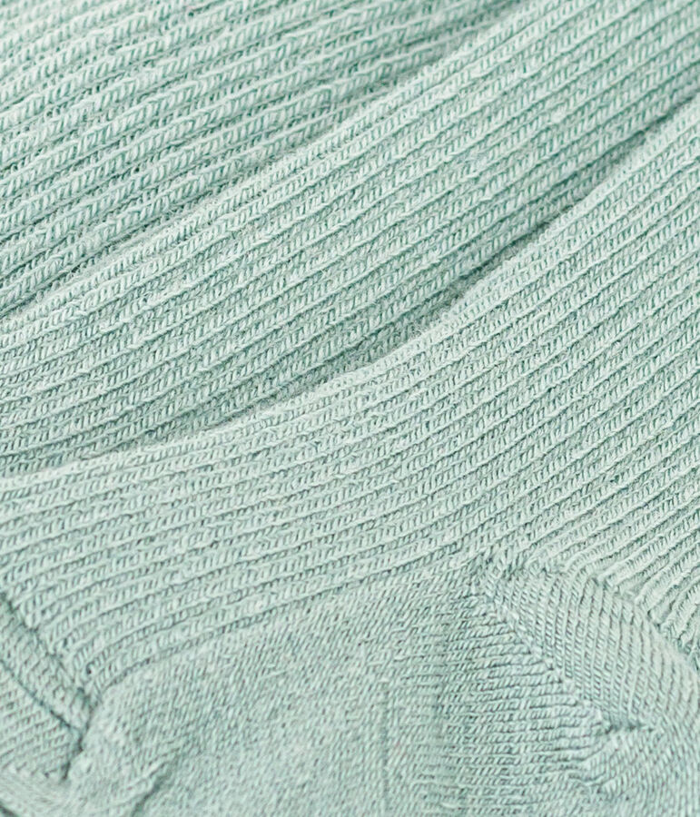 Collant b&eacute;b&eacute; en laine vert