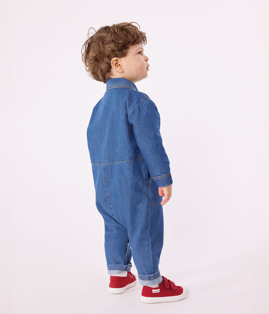 Lang babypakje in jeans blauw DENIM CLAIR