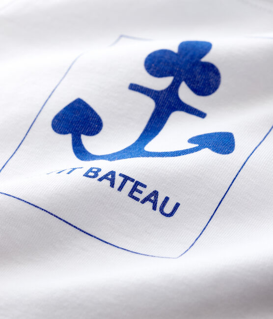 T-shirt baby jongen wit ECUME