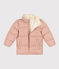 Donsjack met oprolbare capuchon voor meisjes VINTAGE/ MULTICO