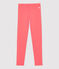 Meisjeslegging van jersey elastaan oranje PEACHY
