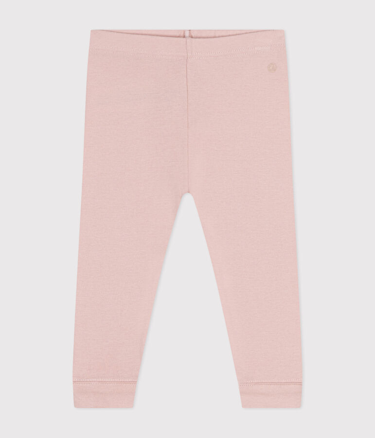 Effen katoenen babylegging roze