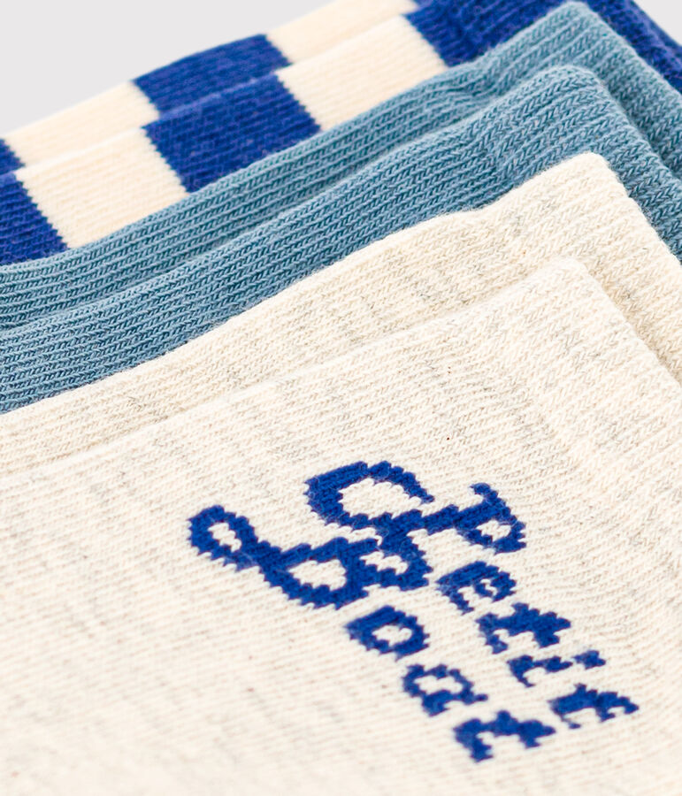 Lot de 3 paires de chaussettes Petit Boat enfant gar&ccedil;on-fille variante 1