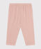 Babybroek van luchtig katoen roze SALINE