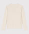T-shirt met tuniekhals voor dames beige MONTELIMAR CHINE