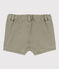 Denim babyshort groen MARECAGE