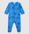 Dors-bien bébé à motif bandana en coton biologique bleu BRASIER/blanc MULTICO