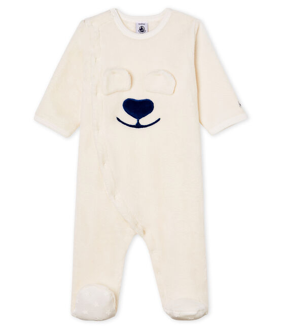 Fleece Slaappakje Baby Marshmallow Petit Bateau