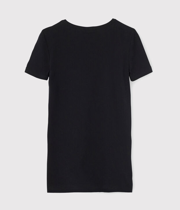 Iconisch katoenen Dames T-shirt met V-hals SMOKING
