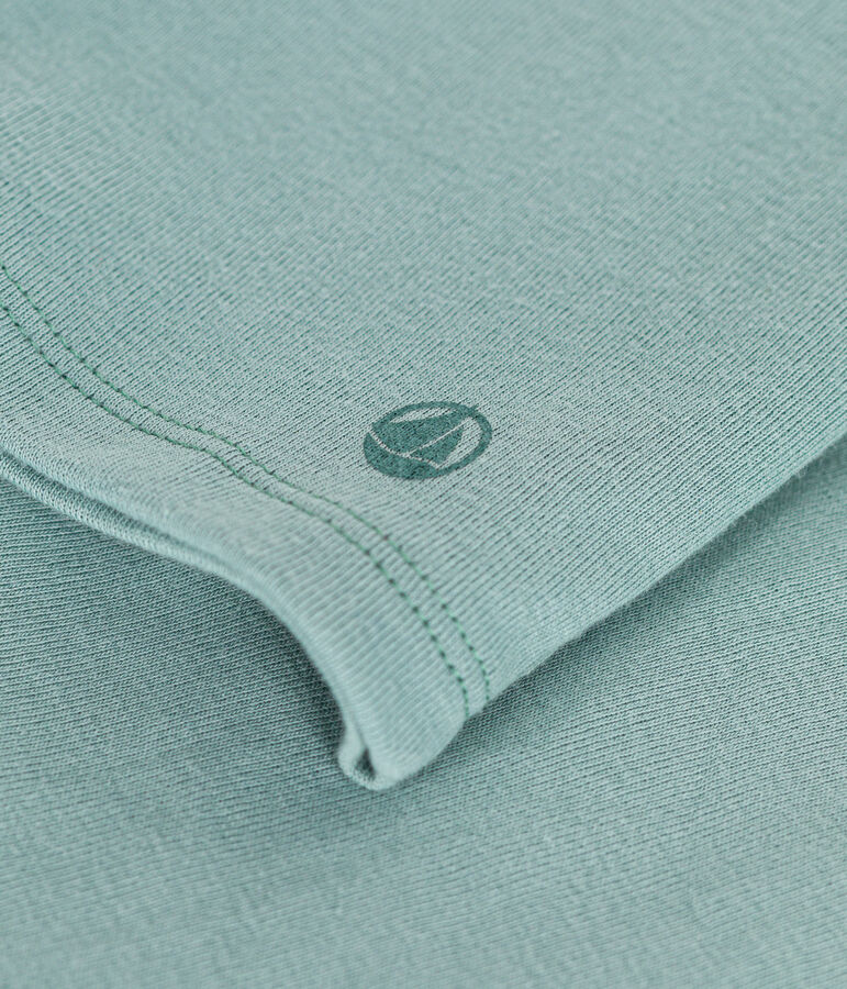 T-shirt met lange mouwen van ribstof voor meisjes groen