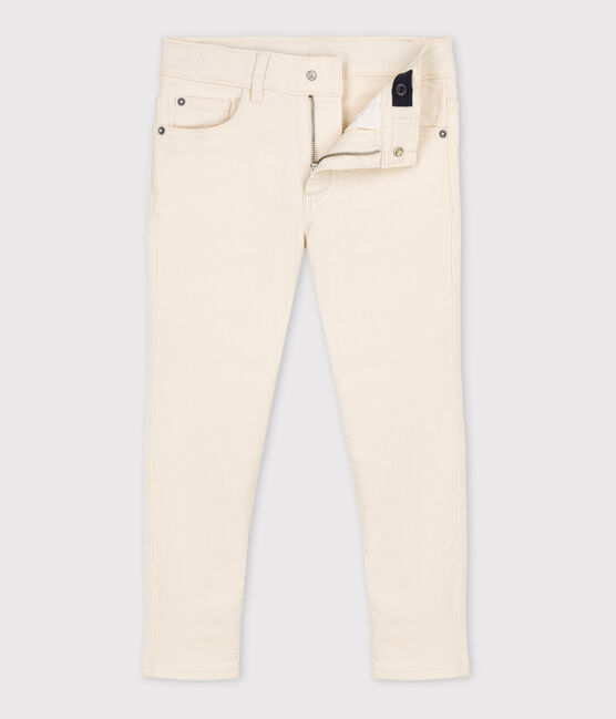 Pantalon en denim enfant garçon écru AVALANCHE