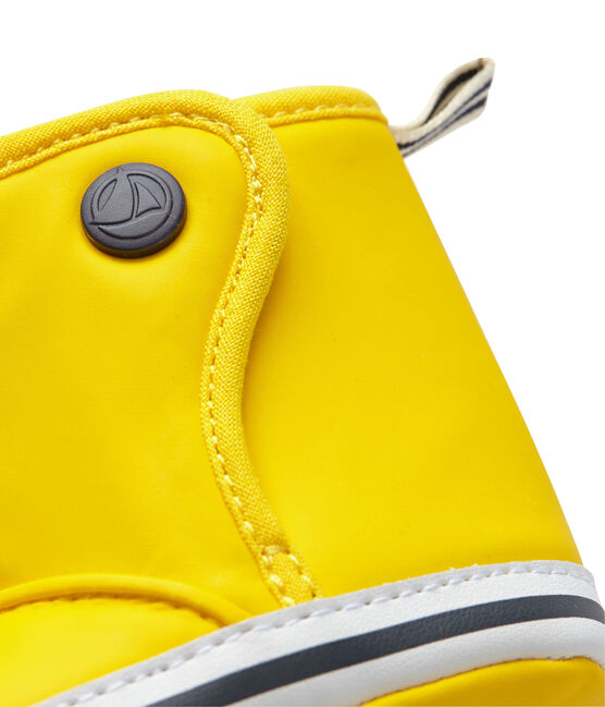 Extérieur ciré jaune et intérieur en coton milleraies. jaune JAUNE