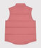 Doudoune sans manche matelassée enfant rose ROSEWOOD