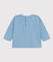 T-shirt met lange mouwen in jersey voor baby's blauw AZUL