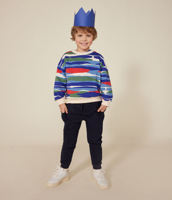 Sweatshirt en molleton enfant garçon rouge AVALANCHE/ AURORA