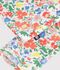 Katoenen kindercardigan met bloemenprint wit/multicouleur