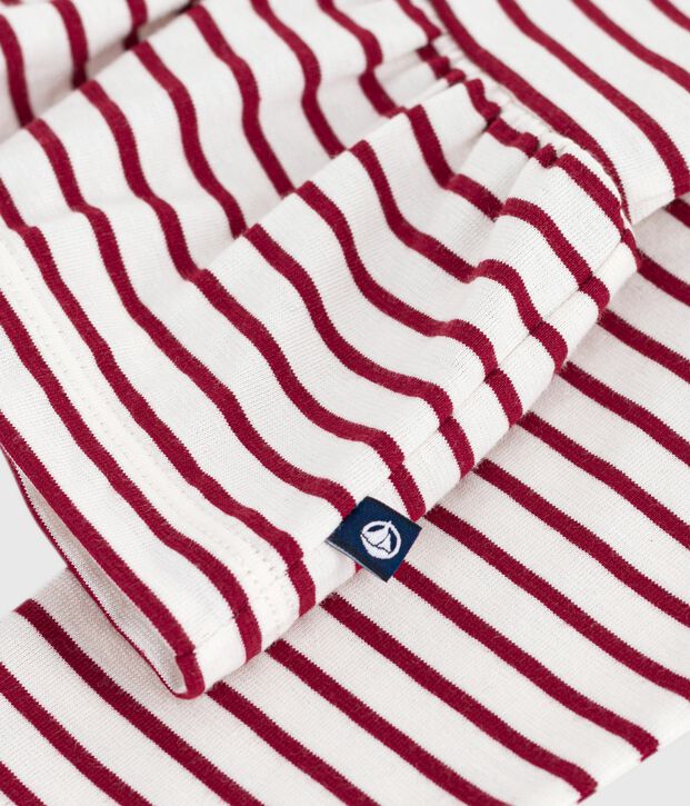 Marini&egrave;re enfant en coton rouge/rouge