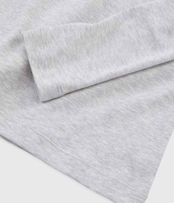 T-shirt iconique col rond Femme gris BELUGA CHINE