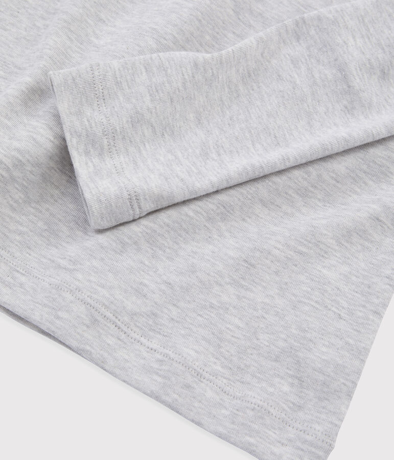 T-shirt iconique col rond Femme gris