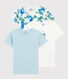 Set van 3 kleurrijke T-shirts voor kleine jongens met korte mouwen