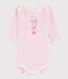 Body manches longues bébé fille
