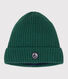 Bonnet enfant en tricot doublé en polaire