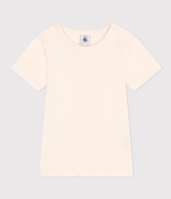 Katoenen T-shirt met korte mouwen ecru AVALANCHE