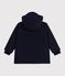 Halflange effen parka voor kinderen SMOKING