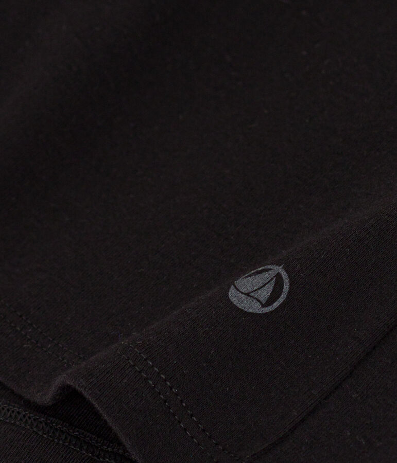 L'Iconique, katoenen singlet voor dames zwart BLACK