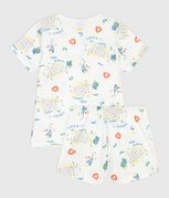 blanc/multicouleur