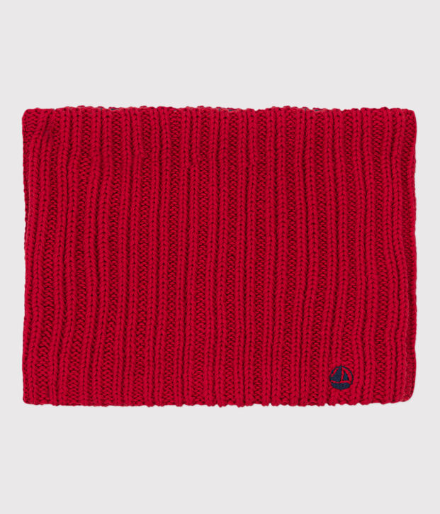 Snood voor jongens-meisjes rood