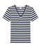 Iconisch damesshirt blauw SMOKING/grijs BELUGA
