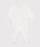 Pyjama imprimé en coton bébé bleu MARSHMALLOW/blanc GOMME
