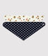 Lot de 2 bandanas-bavoirs bébé