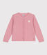 Effen fleece vestje voor kinderen