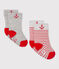 Lot de 2 paires de chaussettes bébé garçon variante 2