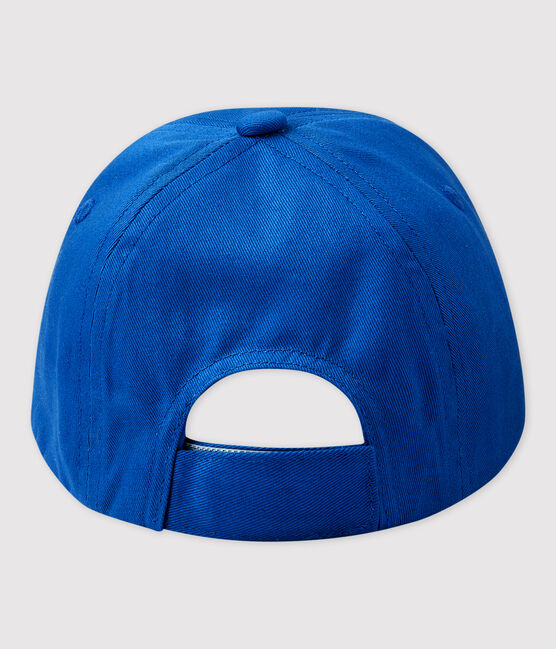 Babypetje met borduursel. blauw DELFT