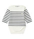 Marinebody met lange mouwen voor babymeisjes