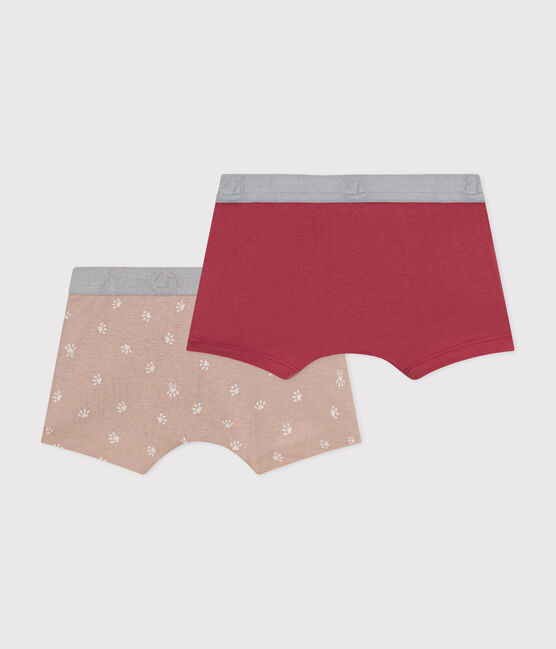 Pack van 2 katoenen jongensboxershorts variante 5