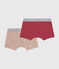 Pack van 2 katoenen jongensboxershorts variante 5