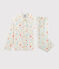 Jongenspyjama van twill wit MARSHMALLOW/wit MULTICO