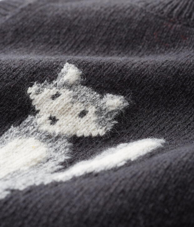 Pull sans manches b&eacute;b&eacute; gar&ccedil;on gris