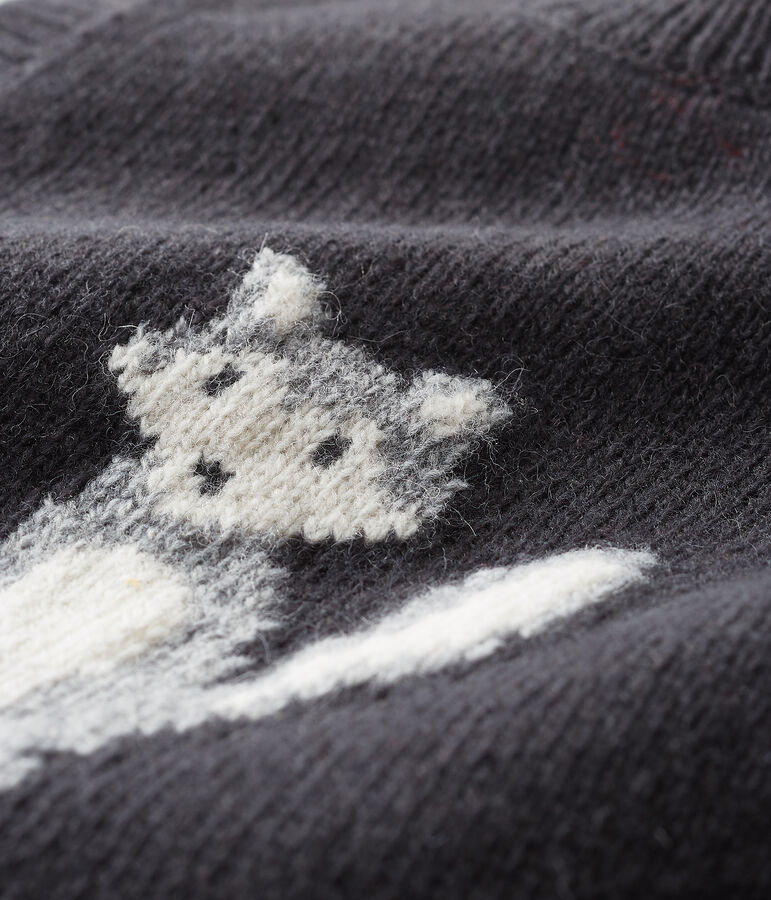 Pull sans manches b&eacute;b&eacute; gar&ccedil;on gris