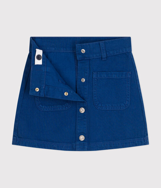 Meisjesrok van denim blauw INCOGNITO