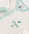 Effen fluwelen babypyjama beige MONTELIMAR CHINE