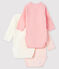 Set van 3 newborn rompertjes met lange mouwen variante 2