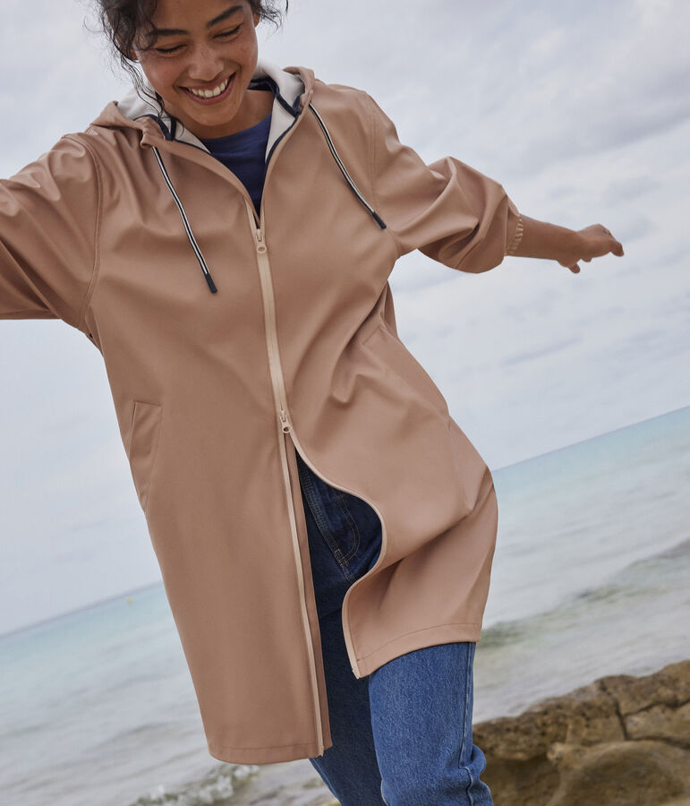 Cir&eacute; long et l&eacute;ger en mati&egrave;re recycl&eacute;e Femme/Homme beige VINTAGE