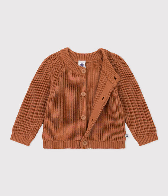Katoenen gebreide babycardigan ALEZAN