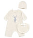 Coffret cadeau 3 pièces bébé mixte