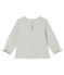 Blouse bébé fille à volants gris BELUGA CHINE